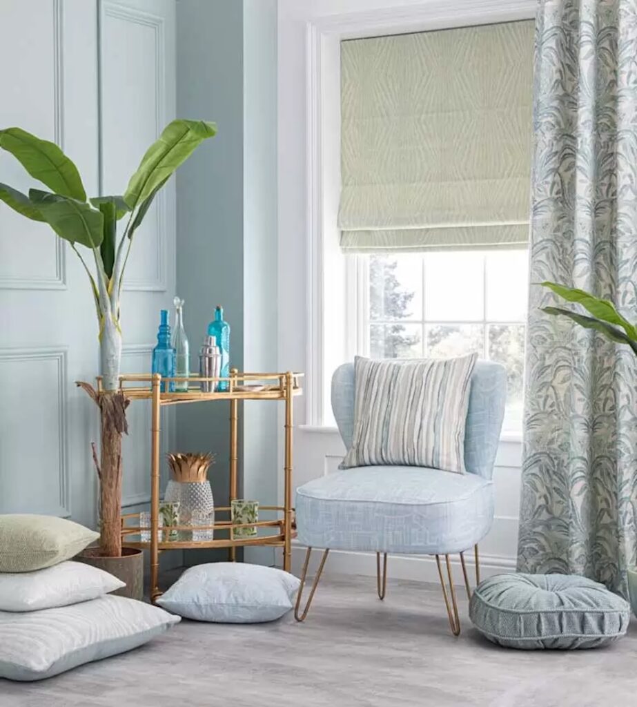 ABTRACT PATTERN ROMAN BLINDS BY DLINDSS HOP DUBAI