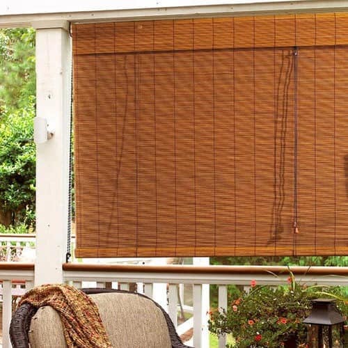 BAMBOO BLINDS FOR GRADEN AND BALCONY BY BLINDS SHOP DUBAI