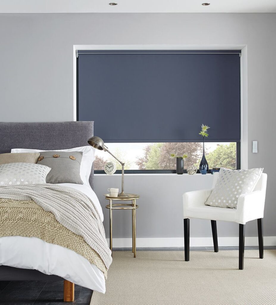 BLACKOUT BLINDS FOR BEDROOM PRIVACY AND LIGHT CONTROL BY BLINDS SHOP DUBAI