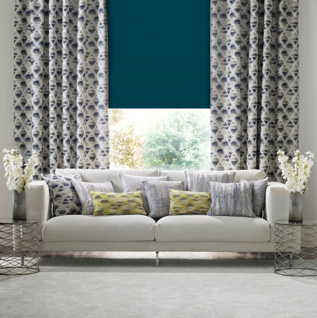 BLACKOUT ROMAN BLINDS FOR LIGHT CONTROL AND STYLE BY DLINDS SHOP DUBAI