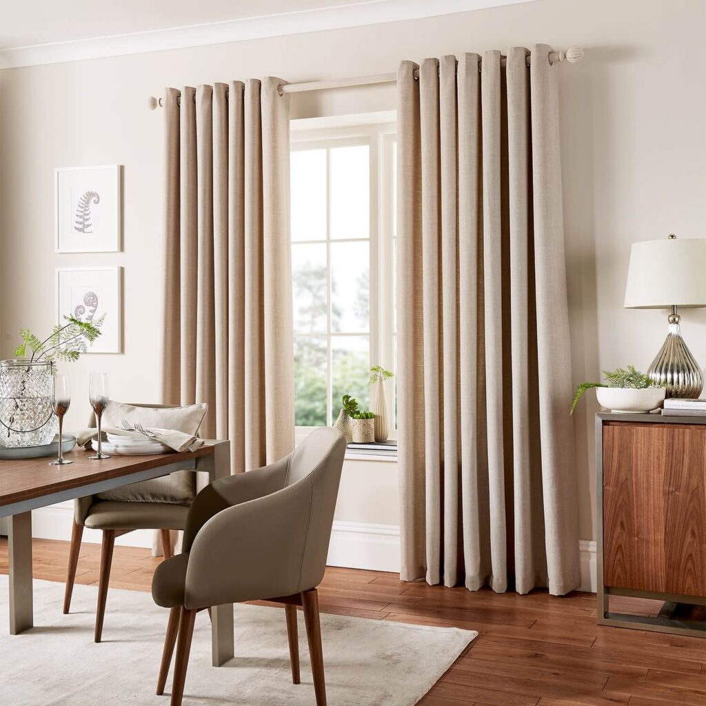 CUSTOM MADE COOTTON CURTAINS FOR HOME AND OFFICE BY DLINDS SHOP DUBAI