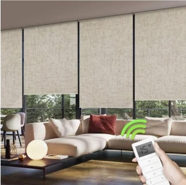 MOTORIZED BLINDS FOR OFICE AND LIVING ROOM BY DLINDS SHOP DUBAI-2025 LATEST DESIGND