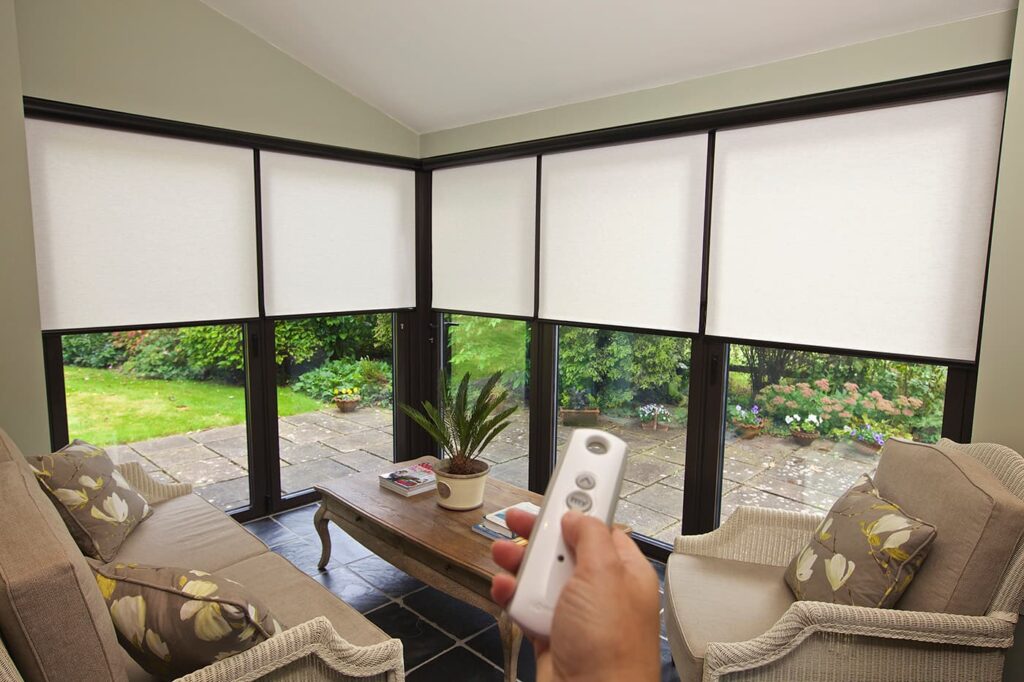 MOTORIZED BLINDS FOR OUTDOOR AREAS AND LARGE WINDOWS-FREE FITTING SERVICES