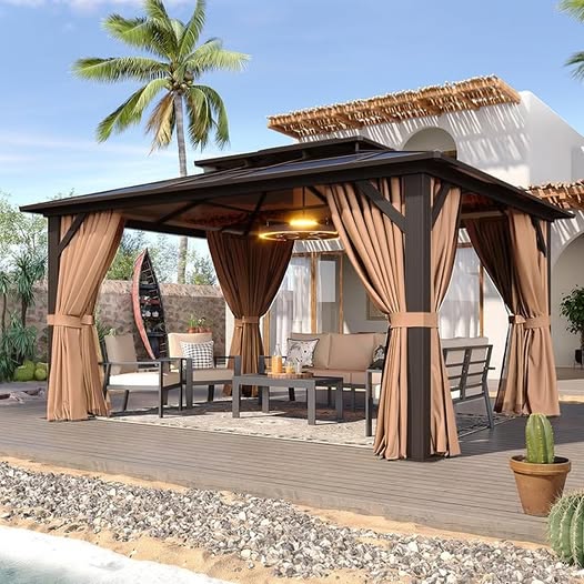 OUTDOOR CURTAINS FOR SEA AREAS AND LUXURY VILLAS BY DLINDS SHOP DUBAI-FREE FITTING SERVICES
