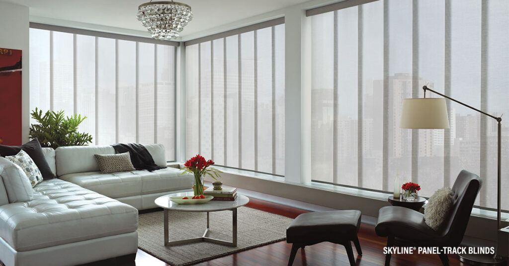 PANEL TRACK BLINDS FOR OFFICE AND LARGE WINDOWS BY DLINDS SHOP DUBAI-FREE INSTALLATION