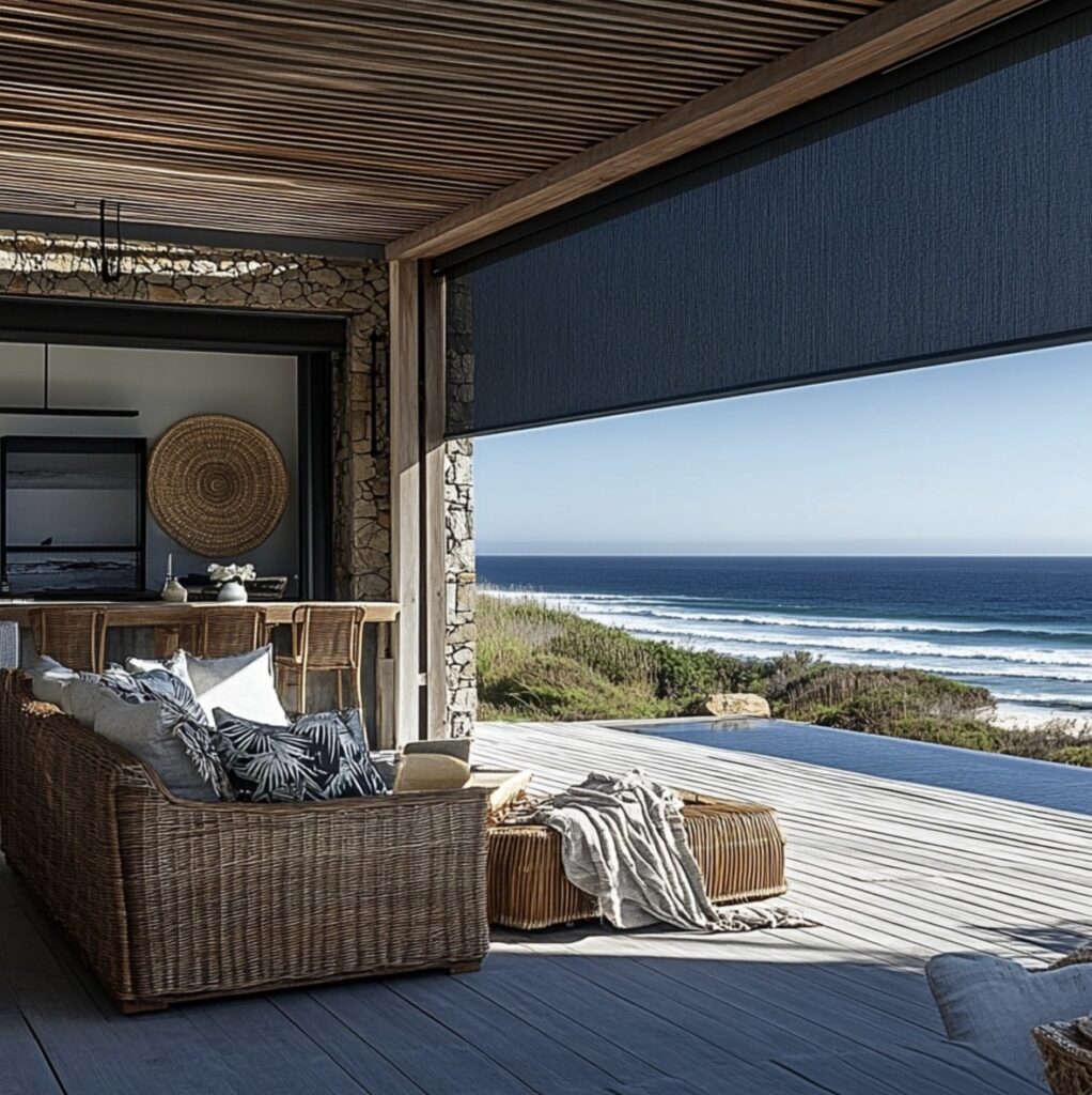 PREMIUM CUSTOM OUTDOOR BLINDS OFFER STYLISH PROTECTION,PRIVACY ROUND YEAR COMFORT FOR YOU BY BLINDS SHOP DUBAI
