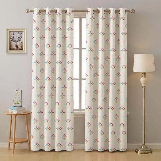 PRINTED COTTON CURTAINS DUBAI PERFECT FOR ANY ROOM