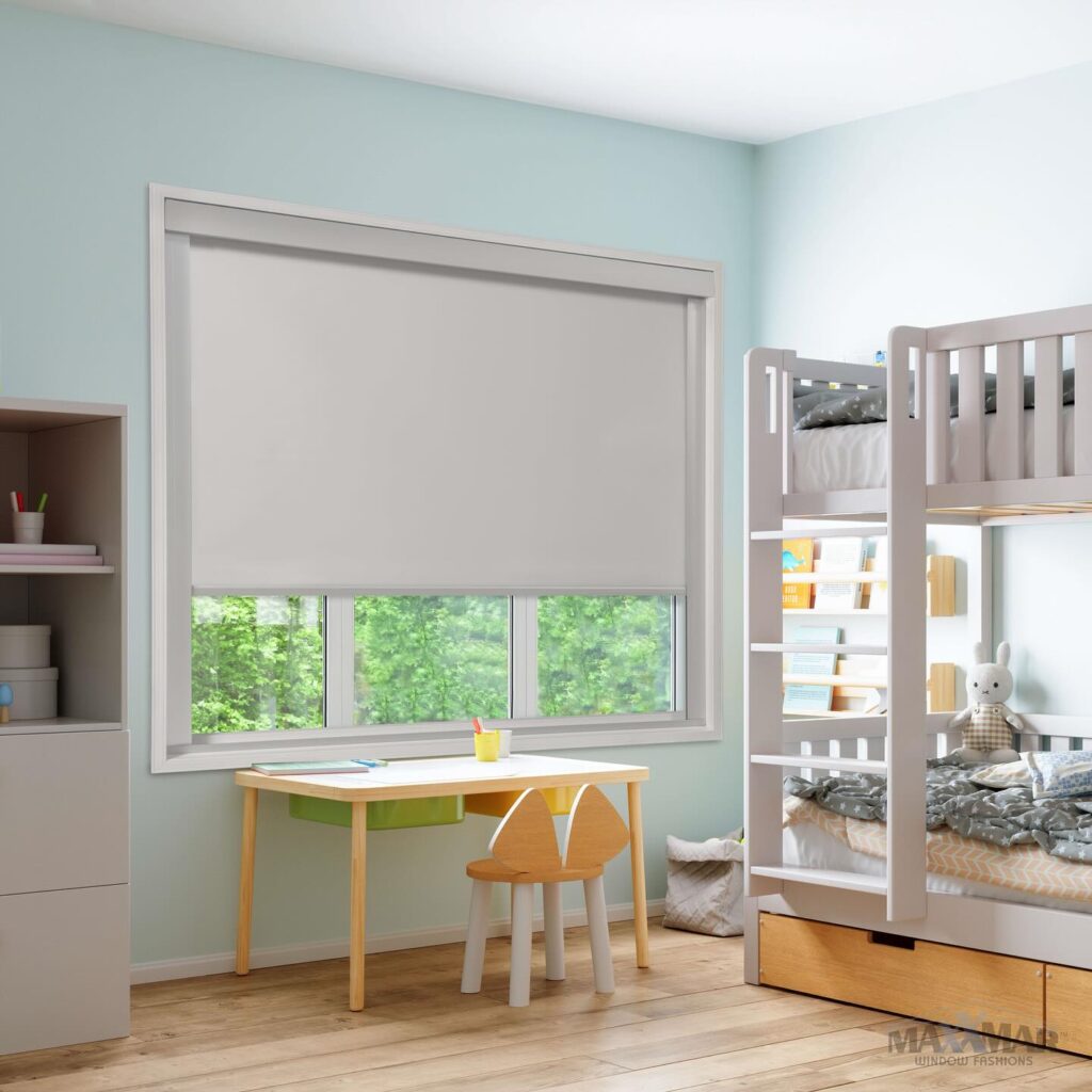 ROLLER BLINDS AND SHADES FOR KIDS BEDROOM BY BLINDS SHOP DUBAI