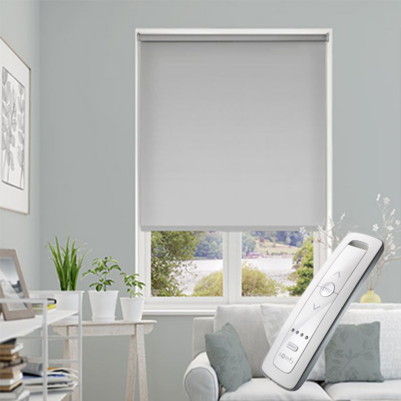 ROLLER MOTOIZED BLINDS FOR OFICE AND STUDY ROOM BY DLINDS SHOP DUBAI