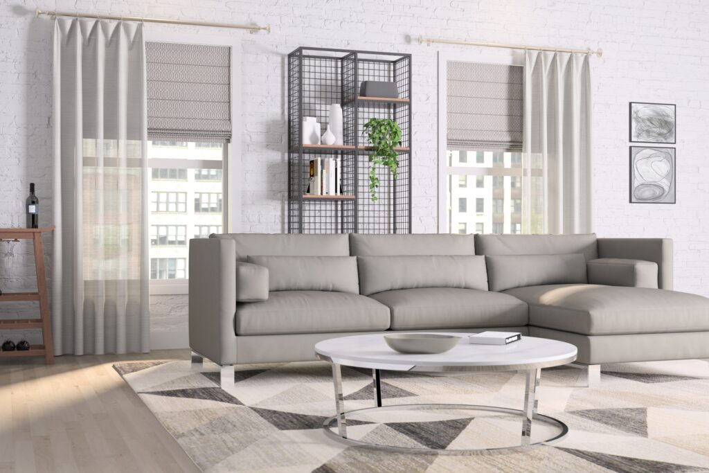 ROMAN BLINDS FOR OFFICE BY DLINDS SHOP DUBAI