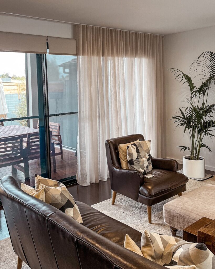 SOFT,LIGHT FILTERING SHEER CURTAINS FOR LIVING ROOM FOR EFFORTLESS STYLE BY BLINDS SHOP DUBAI