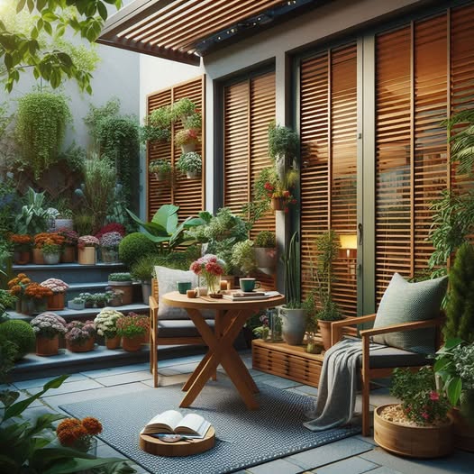 TRANSFER YOUR OUTDOOR SPACE WITH OUTDOOR BLINDS PERFECT FOR PATIO,BALCONY GARDEN AD MORE