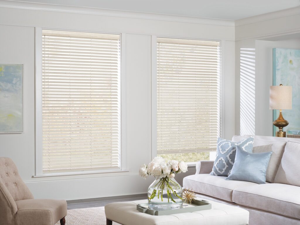 WHITE COLOUR VENETIAN BLINDS FOR OFFICE BY DLINDS SHOP DUBAI