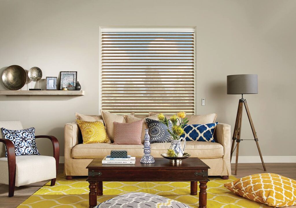 WOODEN BLINDS FOR LIVING EOOM BY DLINDS SHOP DUBAI