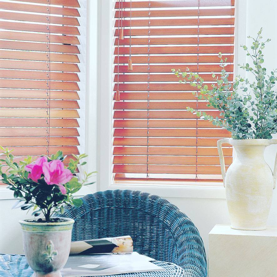 WOODEN VENETIAN BLINDS FOR OUTDOOR AREAS BY DLINDS SHOP DUBAI