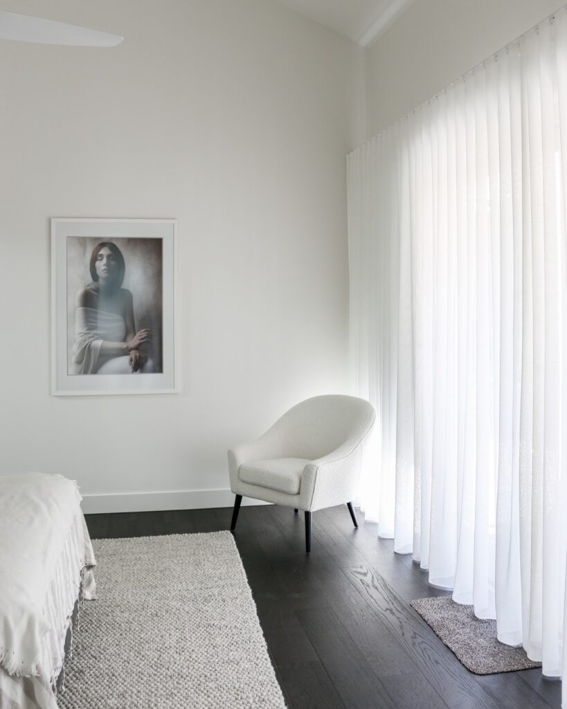 transfer your bedroom with light,softness and sphodtiation by curtains shop dubai
