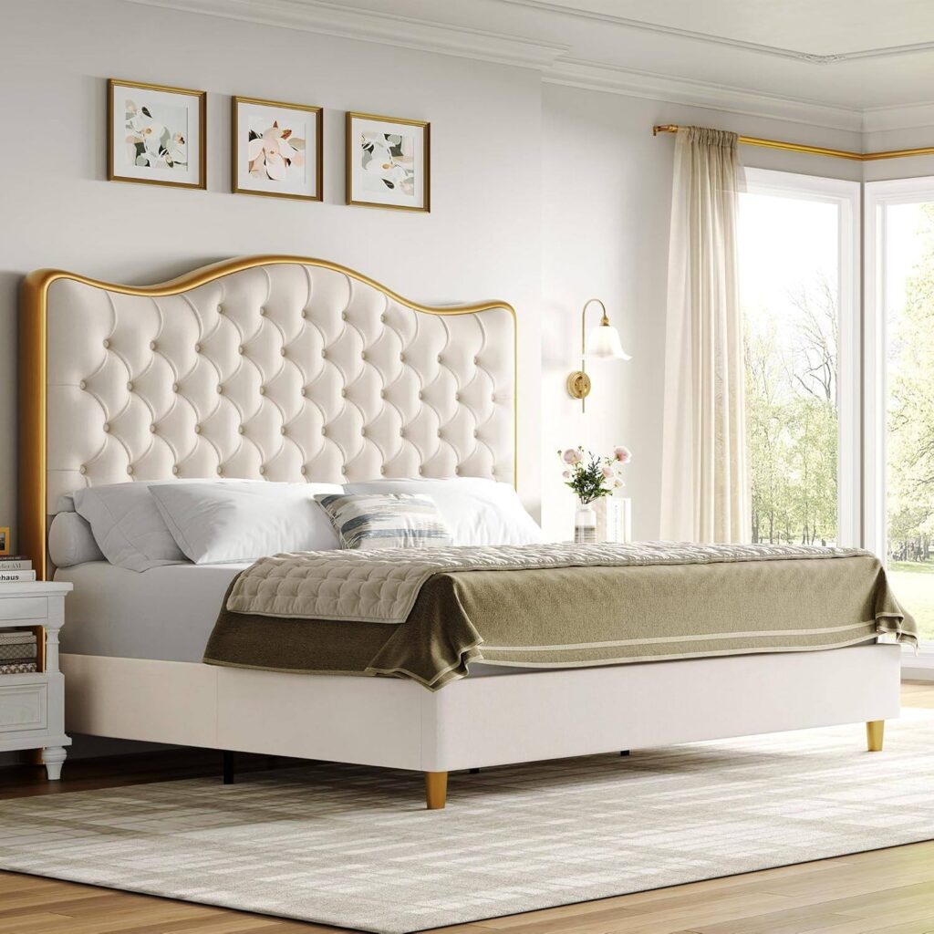 QUEEN SIZE HEADBOARD BED UPHOLSTERY IN DUBAI AND UAE