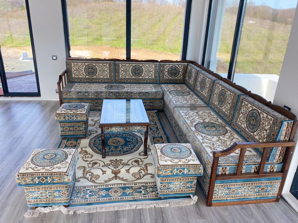 modern and traditional arbic majlis sofa in dubai # arabic seetting