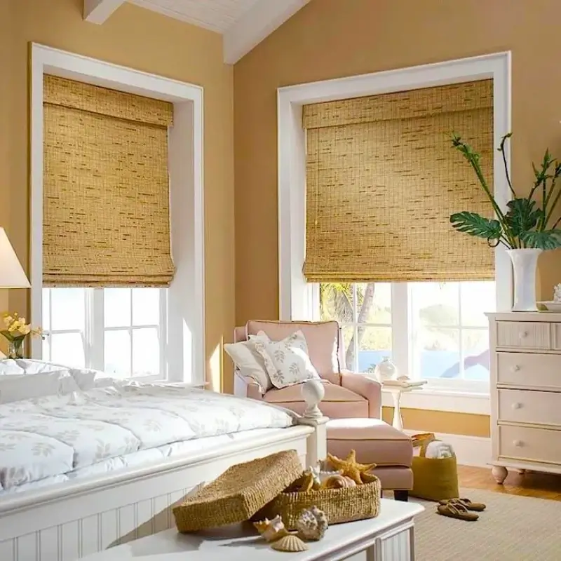 Bamboo Blinds For Bedroom in Dubai Marina