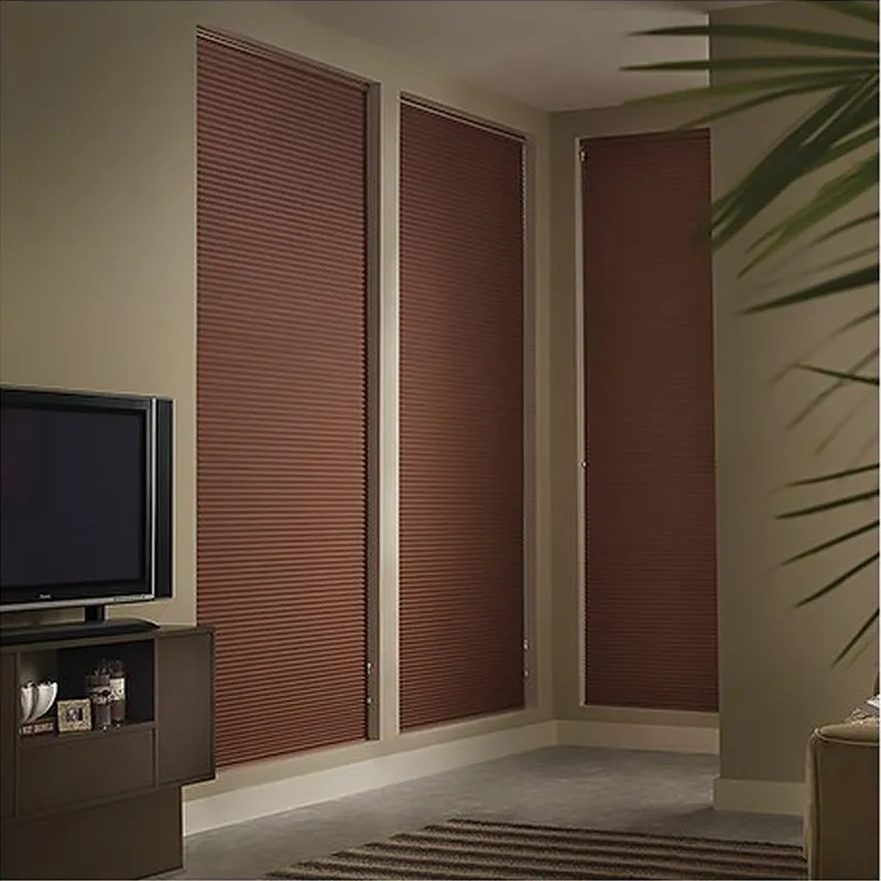 Orange Color Blackout Blinds in Ajman