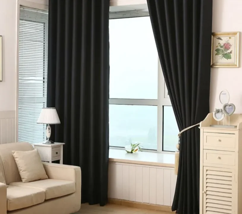 Bliazoot Color Blackout Curtains For Livingroom in Downtown Dubai