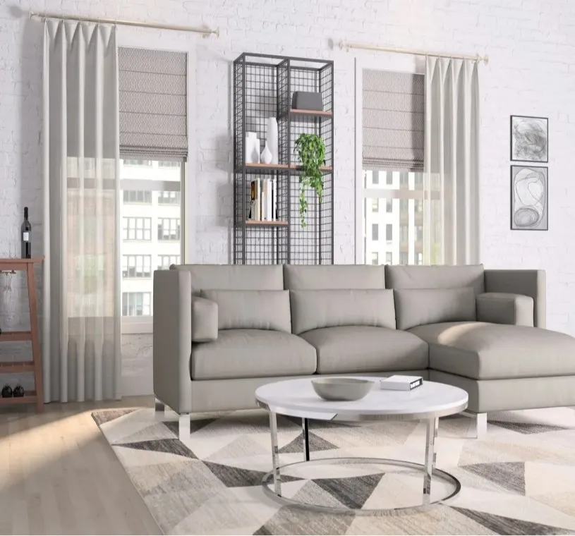 Roman Shades installation in Al Karama