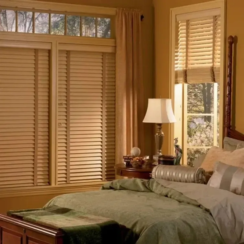 Wooden Window Blinds in Dubai Marina