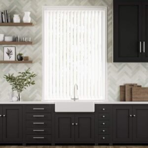Ivory Blackout Vertical Blind
