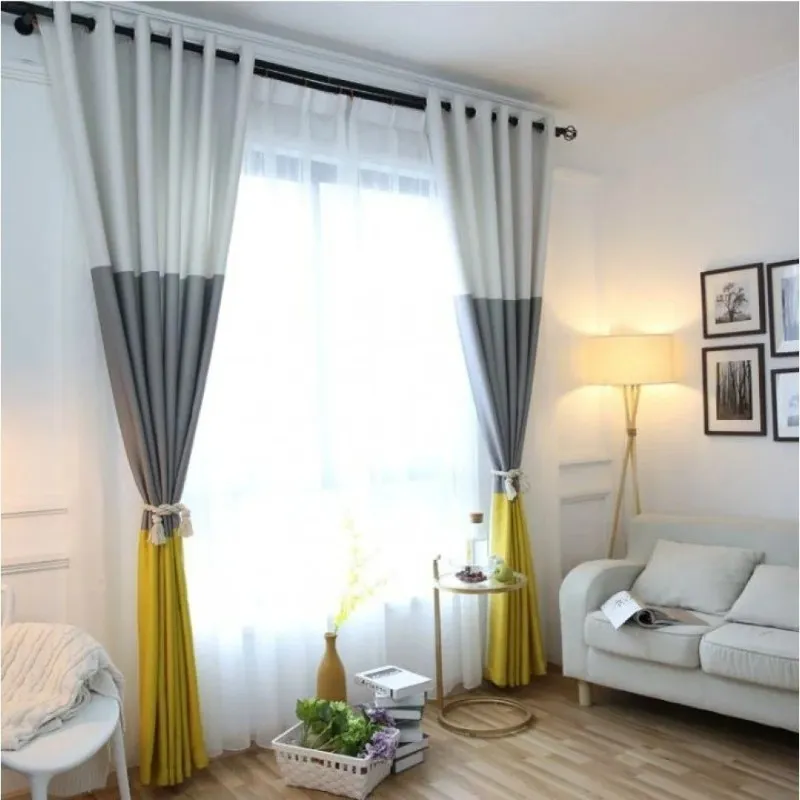 Living Room Window Curtains in Arabian Ranches