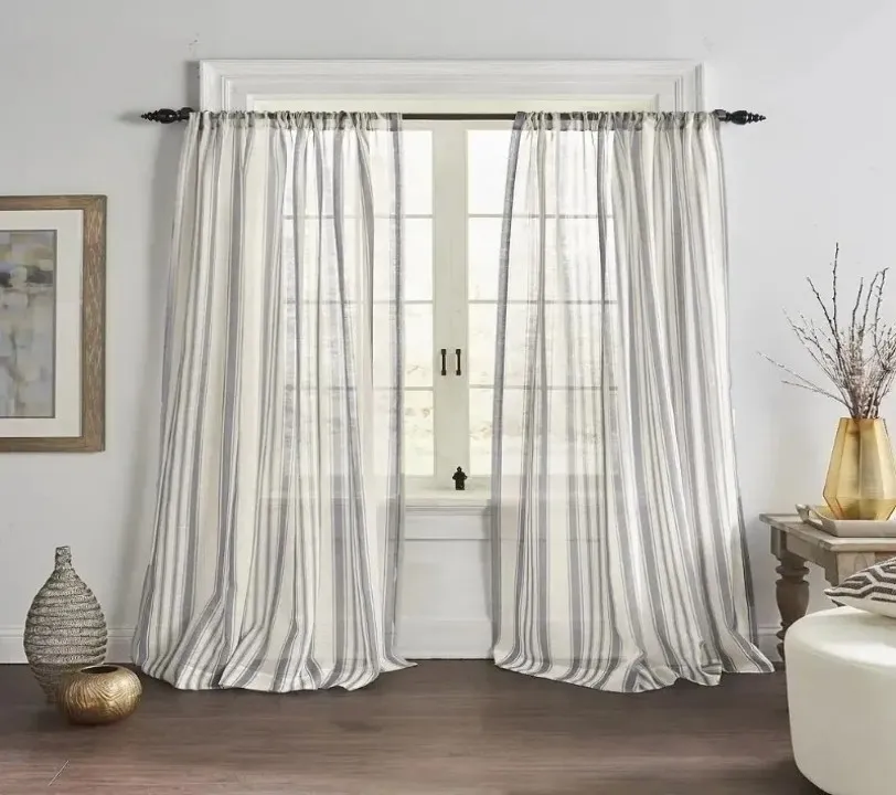 Living Room Window Drapes in Arabian Ranches