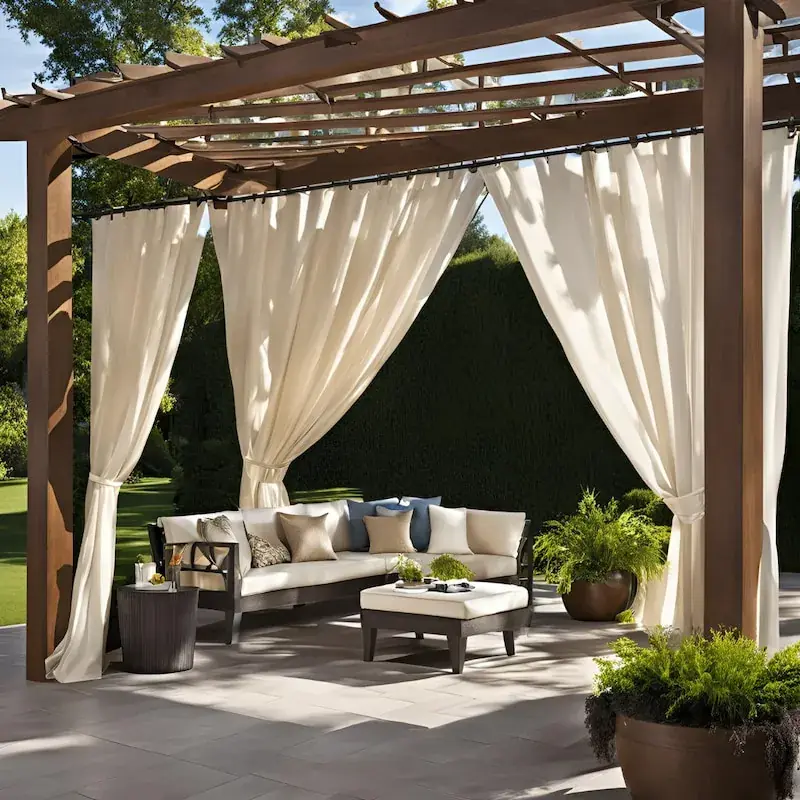 Outdoor Window Curtains in Al Furjan