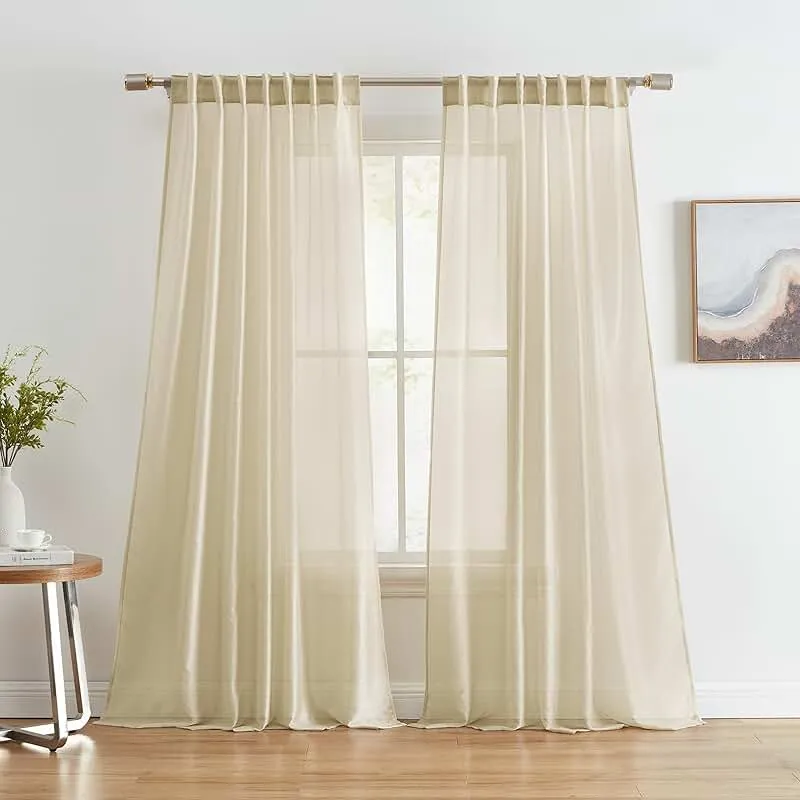 Sheer Drapes installation in Arabian Ranches